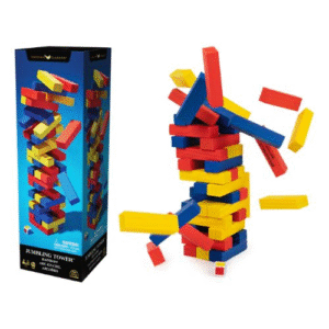SPIN MASTER Juegos de Mesa - Torre de Equilibrio Multicolor