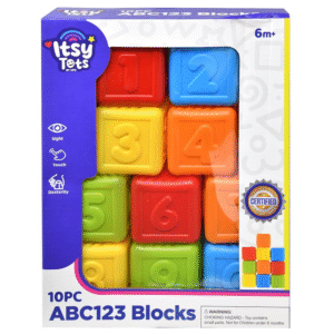 ITSY TOTS - Set de Blocks Multicolor ABC & NÚMEROS