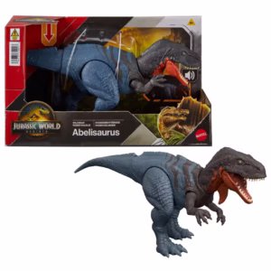 JURASSIC WORLD Rebirth Movie - ABELISAURUS Gigantes Rastreadores