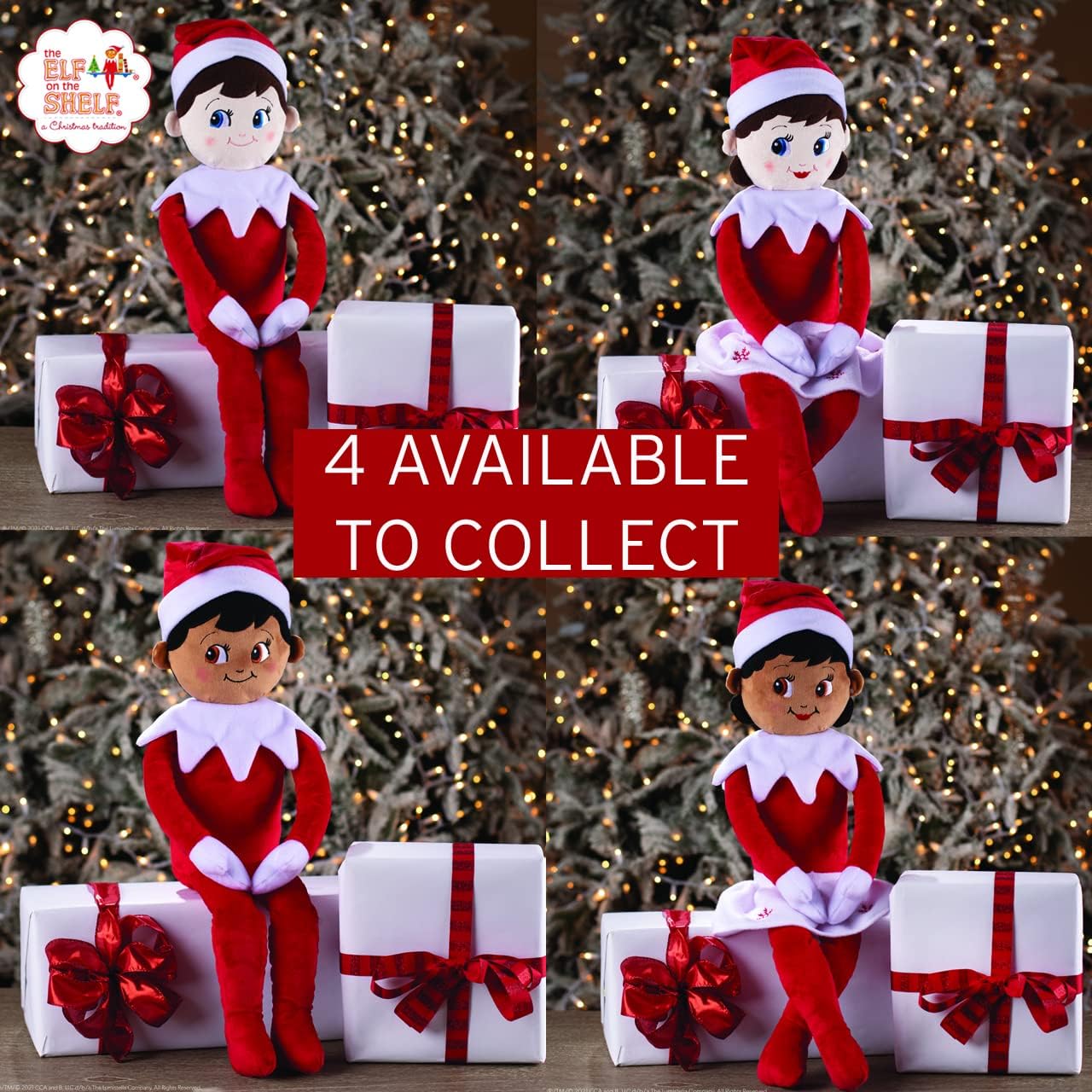 キッズ・ファミリー Elf on the Shelf A Christmas Tradition THE ELF ON THE SHELF Una Tradición Navideña - ELFA Huggable 81cm