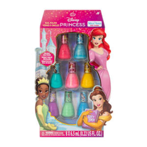 PRINCESAS Disney Belleza - Set de 8 Pinturas de Uñas a Base de Agua