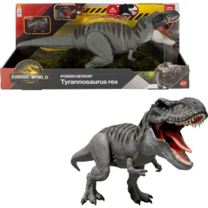 JURASSIC WORLD Rebirth Movie - T REX Mordida Destructora