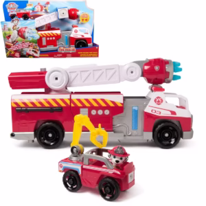 PAW PATROL Fire Rescue - Camión de Bomberos Deluxe Patrulla Canina Rescate