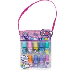 SANRIO Belleza - HELLO KITTY Set de Pinturas para Uñas + 9pzas