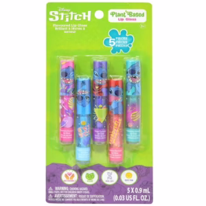 STITCH Belleza - Brillos Labiales con Sabor + 5pzas