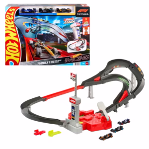 HOT WHEELS Set de Juego - Circuito de Carreras Racing F1 Sprint + 3 Vehículos