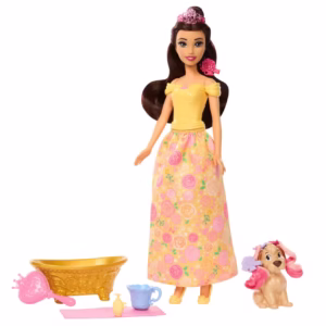PRINCESAS Disney - BELLA Muñeca Fashion Color Change + Accesorios