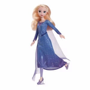 PRINCESAS Disney - FROZEN ELSA Muñeca Patinadora Festival de Invierno + Accesorios