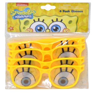 BOB ESPONJA Accesorios - Set de 4 Anteojos BOB ESPONJA