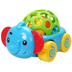 ITSY TOTS - Elefante Vehículo Sonajero