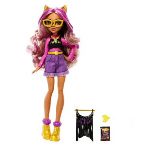 MONSTER HIGH - CLAWDEEN WOLF + Accesorios