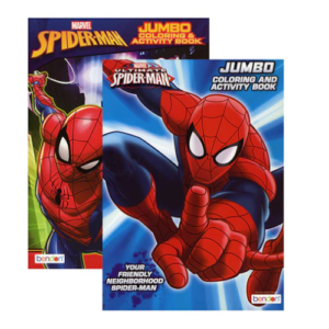 SPIDERMAN Craft - Set de 2 Libros para Colorear & Actividades
