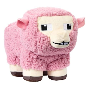 MINECRAFT Movie Plush - PINK SHEEP Peluche 20cm