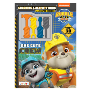 RUBBLE & CREW Craft - Libro para Colorear & Actividades + Crayolas