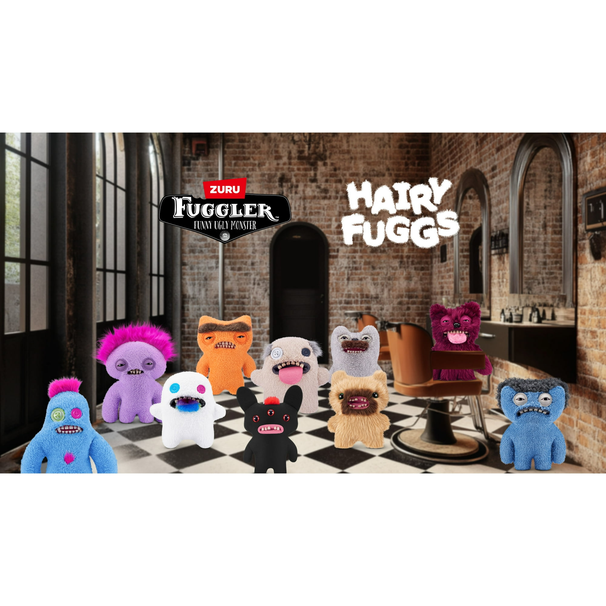 FUGGLER Plush - Hairy Fuggs REEKO MOHAW - Lovely Kids Costa Rica