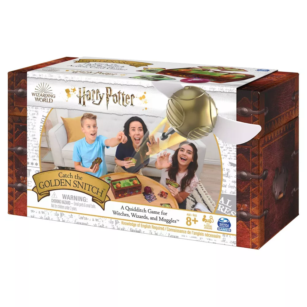 HARRY POTTER Wizarding World Juego de Mesa - Atrapa La Snitch Dorada ...