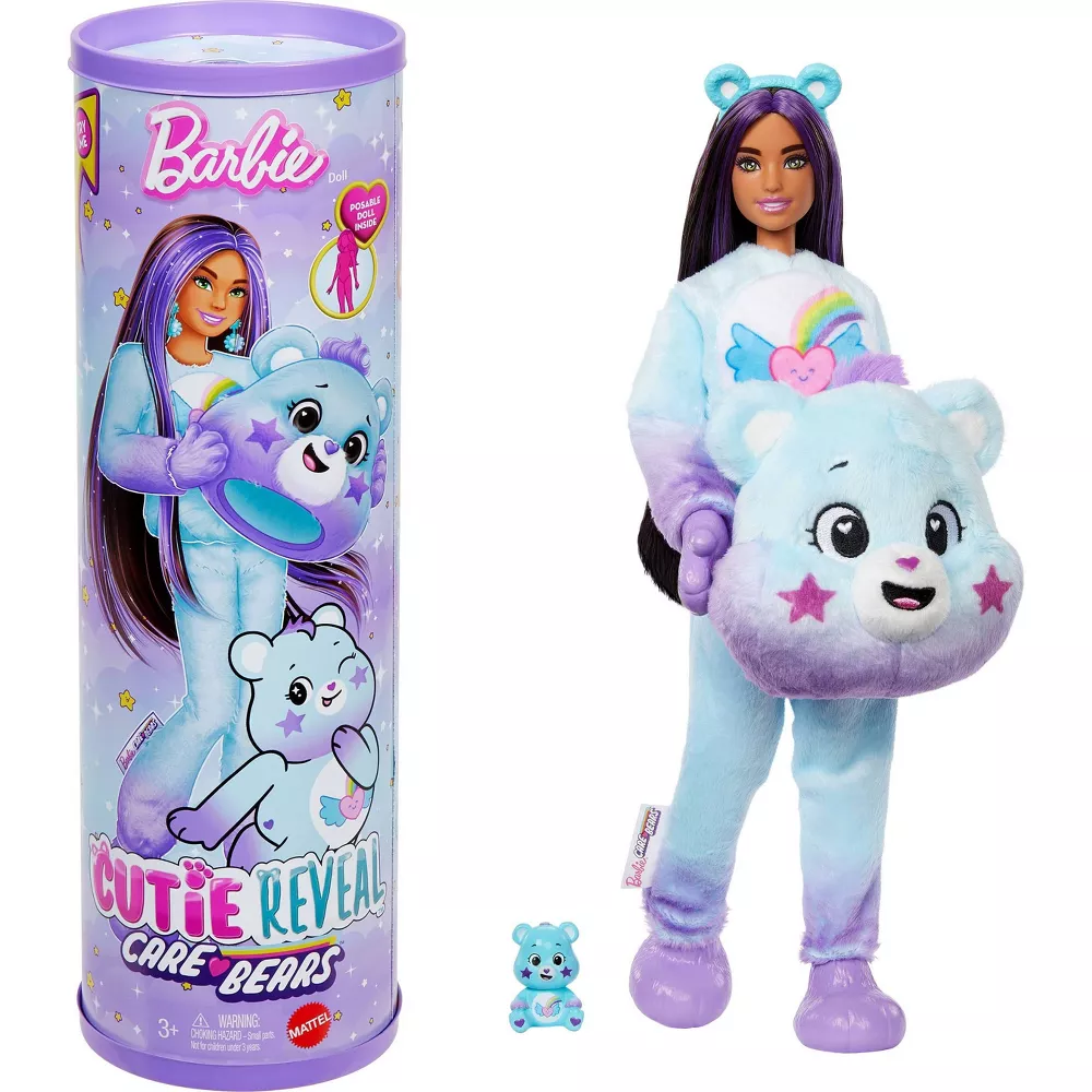 BARBIE Cutie Reveal S2 - CARE BEARS Dream Bright + Accesorios - Lovely ...