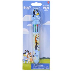 BLUEY Escolar - Lapicero de 10 Colores