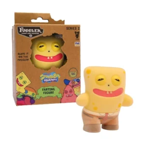 FUGGLER Bob Esponja - BOB ESPONJA Figura 10cm + Sonidos al Movimiento