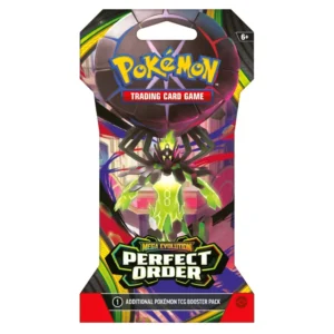 POKÉMON TCG Mega Evolution 3 - PERFECT ORDER Sleeved Booster + 10 Tarjetas en Inglés