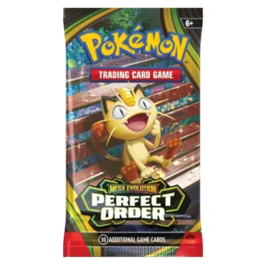 POKÉMON TCG Mega Evolution 3 - PERFECT ORDER Booster + 10 Tarjetas en Inglés