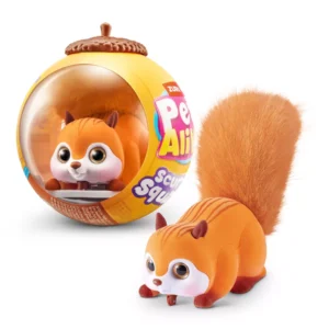 PETS ALIVE Scurry’n Squirrel - ARDILLA Naranja Interactiva + Bellota