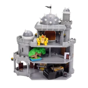 SÚPER MARIO Movie Galaxy - Set de Juego Deluxe Castillo de BOWSER + Accesorios