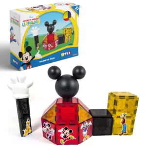TYTAN Magnetic Tiles - MICKEY ClubHouse Set de Juego Bloques Magnéticos + 22pzas