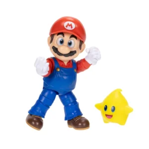 SÚPER MARIO Movie Galaxy - MARIO Figura 12cm Articulada
