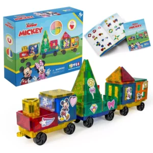 TYTAN Magnetic Tiles - MICKEY Set de Juego Bloques Magnéticos + 122pzas