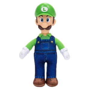 SÚPER MARIO Movie Galaxy Plush - LUIGI Peluche Deluxe 23cm