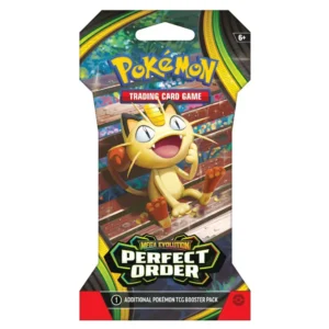 POKÉMON TCG Mega Evolution 3 - PERFECT ORDER Sleeved Booster + 10 Tarjetas en Inglés