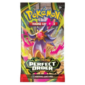 POKÉMON TCG Mega Evolution 3 - PERFECT ORDER Booster + 10 Tarjetas en Inglés