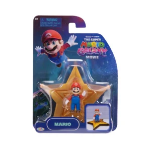 SÚPER MARIO Movie Galaxy - MARIO Figura 3.8cm + Accesorio