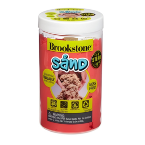 BROOKSTONE - Arena Moldeable Naranja de 750gr