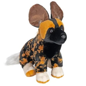 WILD REPUBLIC Cuddlekins - PERRO SALVAJE AFRICANO Peluche 30cm