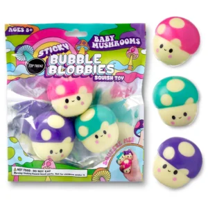TOP TRENZ Sticky Stuffed Squishy - HONGUITOS Baby + 3pzas
