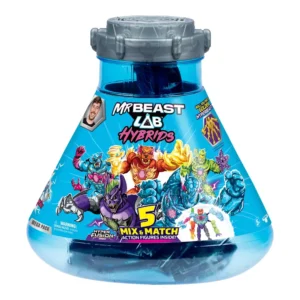 Mr BEAST LAB Hybrids - Set Mega Figuras Hídridas Hiper Fusión