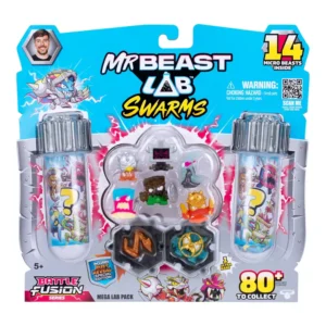 Mr BEAST LAB Swarms - Mega Set Serie Fusión de Batalla