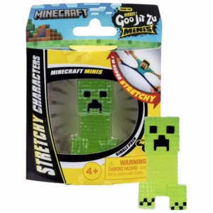 GOO JIT ZU Minis Minecraft - CREEPER Figura Stretchy