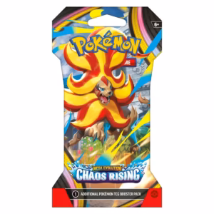 POKÉMON TCG Mega Evolution 4 - CHAOS RISING Sleeved Booster + 10 Tarjetas en Inglés