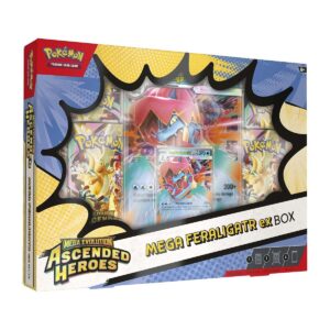 POKÉMON TCG Mega Evolution 2.5 - ASCENDED HEROES Mega FERALIGATR en Inglés
